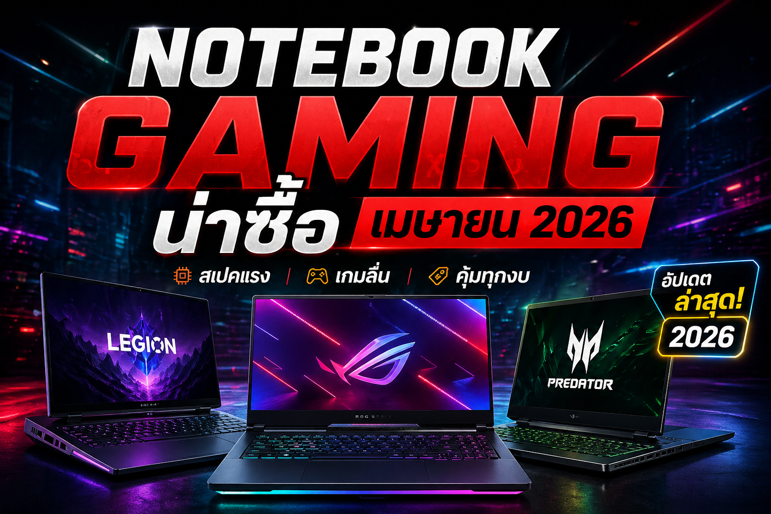 Note Book Gaming น่าซื้อ